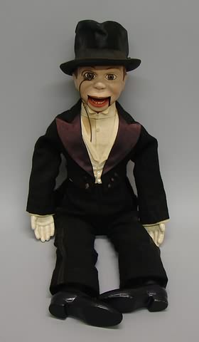 Appraisal: F B Charlie McCarthy in tails and top hat Painted