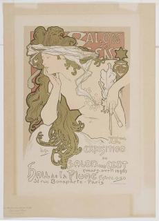 Appraisal: Alphonse Mucha Czech - Salon des Cent pl from Les