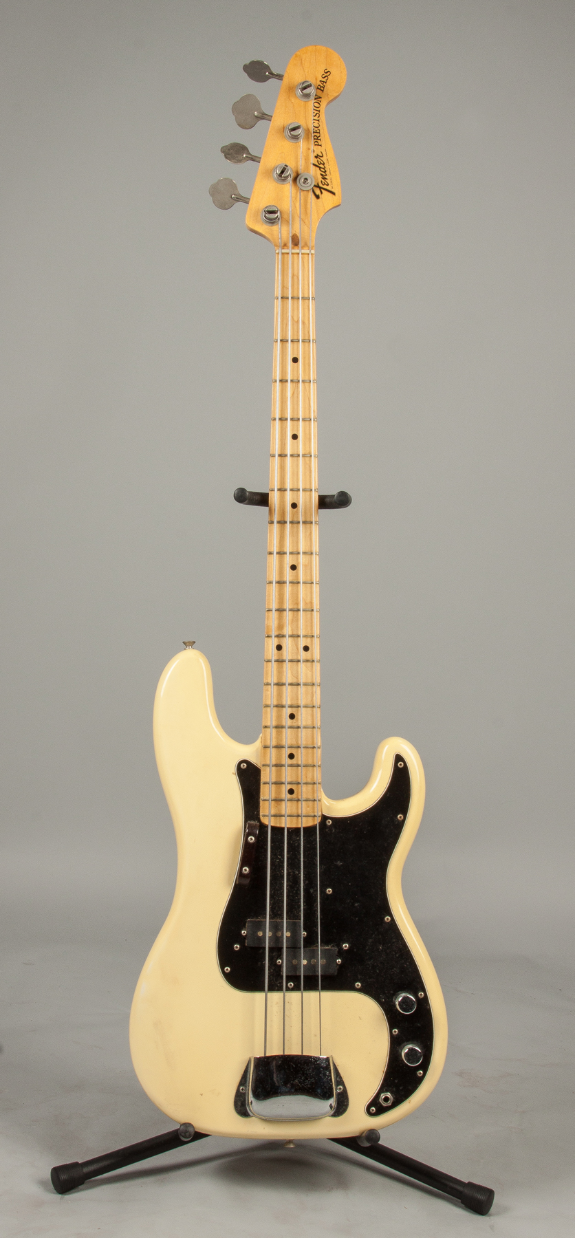 Appraisal: Fender Precision Bass Cream body with maple neck and black