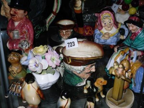 Appraisal: A Royal Doulton figure of 'The old balloon seller' -