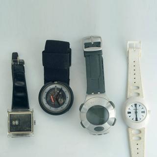 Appraisal: Plastic Wristwatches Includ Lucerne Chateau Swatch Four Plastic Wristwatches Including