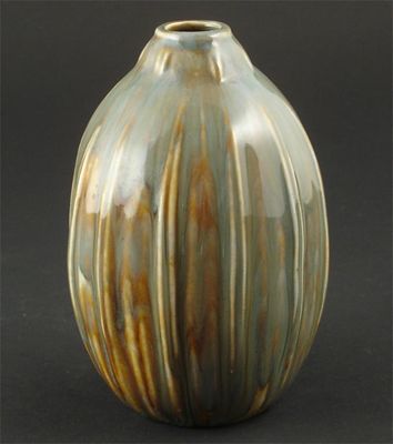 Appraisal: A Royal Doulton stoneware gourd vase designed by Francis Pope