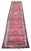 Appraisal: A Long Sarouq Runner circa th Century Traditional Hamadan floral