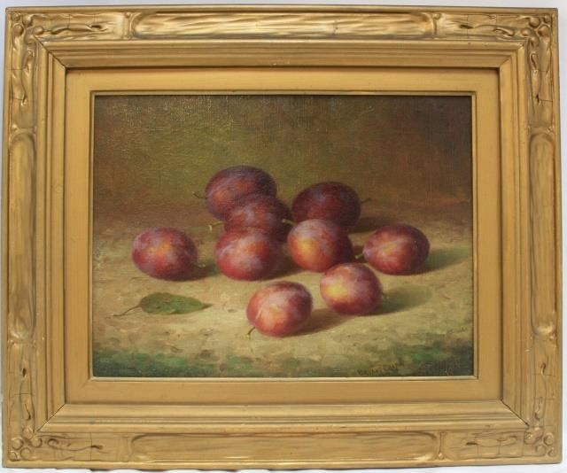 Appraisal: BRYANT CHAPIN - FALL RIVER SCHOOL OILON CANVAS STILL LIFE