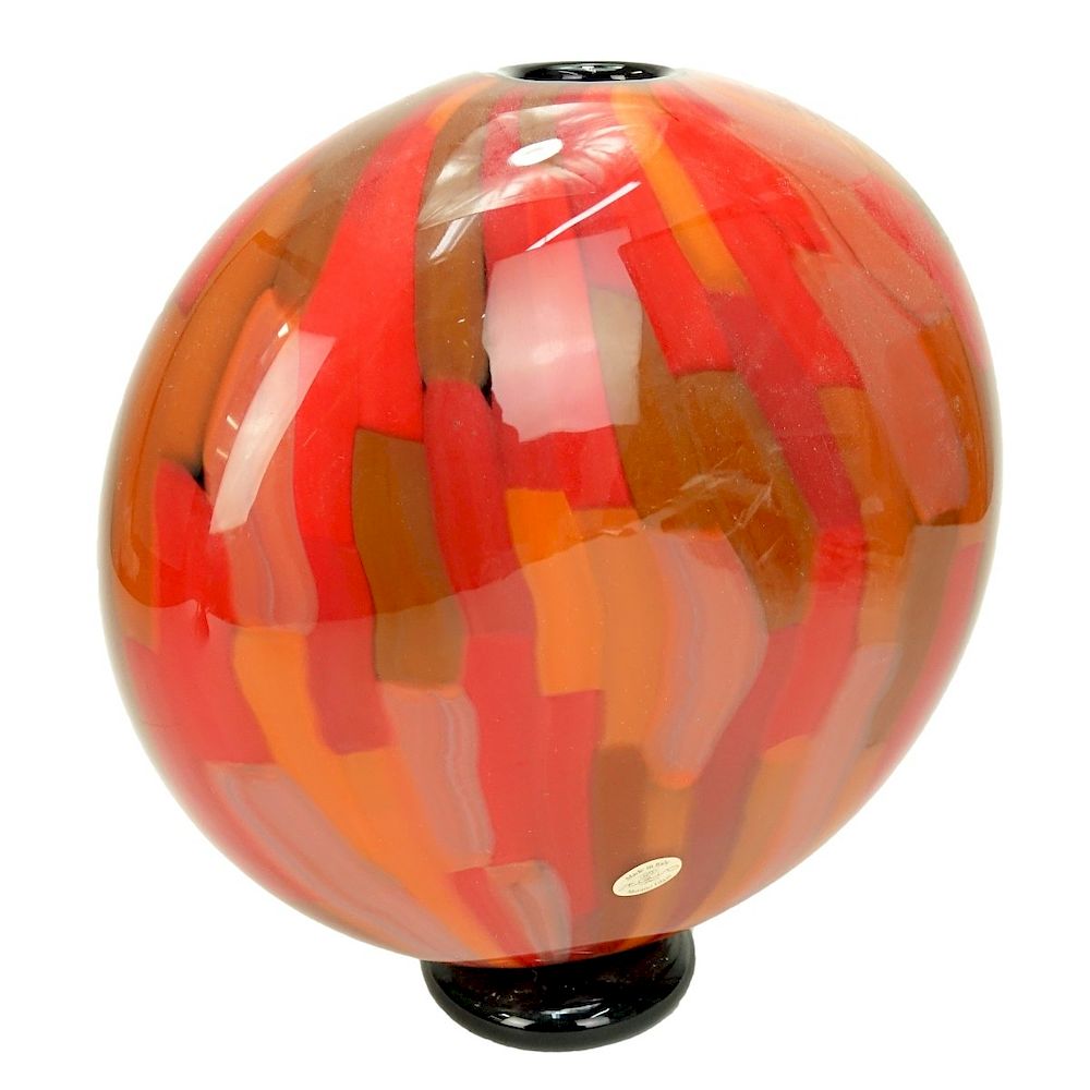 Appraisal: Murano Seguso Art Glass Vase Murano Seguso Art Glass Vase