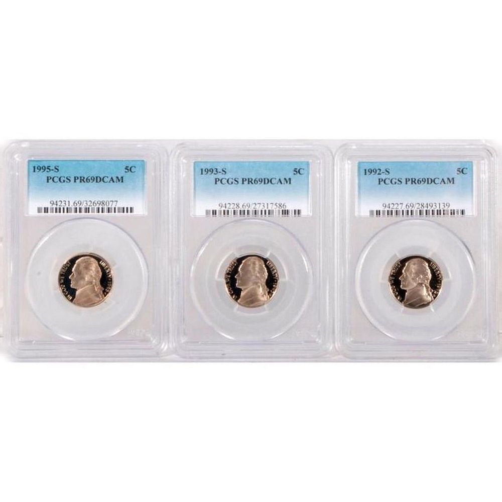 Appraisal: Jefferson Nickel -S Jefferson Nickel -S Jefferson Nickel -S Jefferson