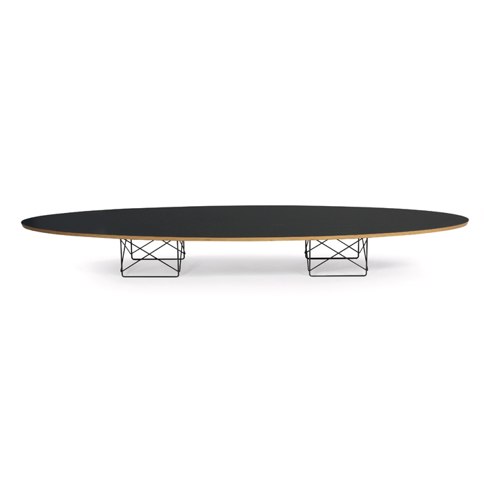 Appraisal: Charles and Ray Eames ETR Surfboard table by Herman Miller