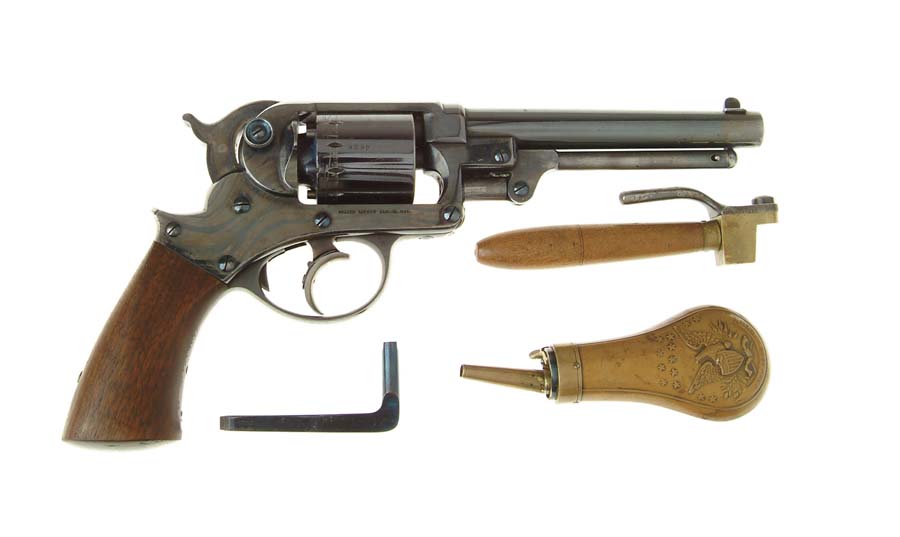 Appraisal: GREAT STARR DA ARMY REVOLVER Cal SN Usual configuration with