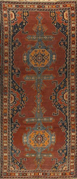 Appraisal: CAUCASIAN SHIRVANNarrow rug ca x