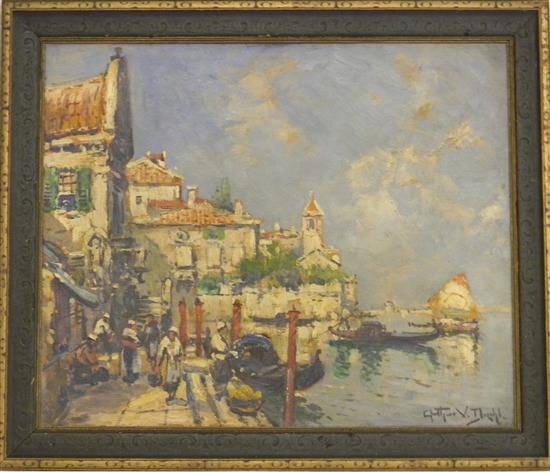 Appraisal: Arthur V Diehl b England - d Massachusetts oil on