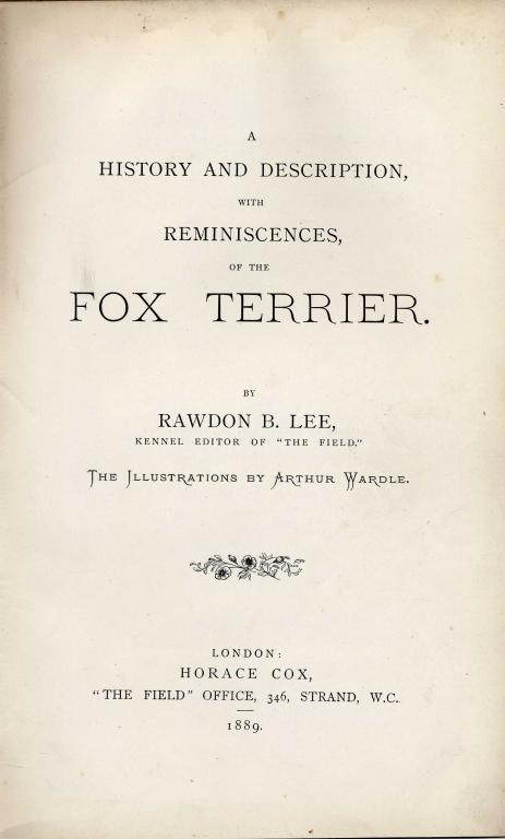 Appraisal: LEE RAWDON B A HISTORY AND DESCRIPTION WITH REMINISCENCES OF