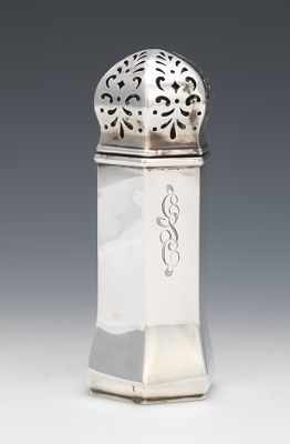 Appraisal: A Sterling Silver Muffineer by Frank M Whiting Co Sterling