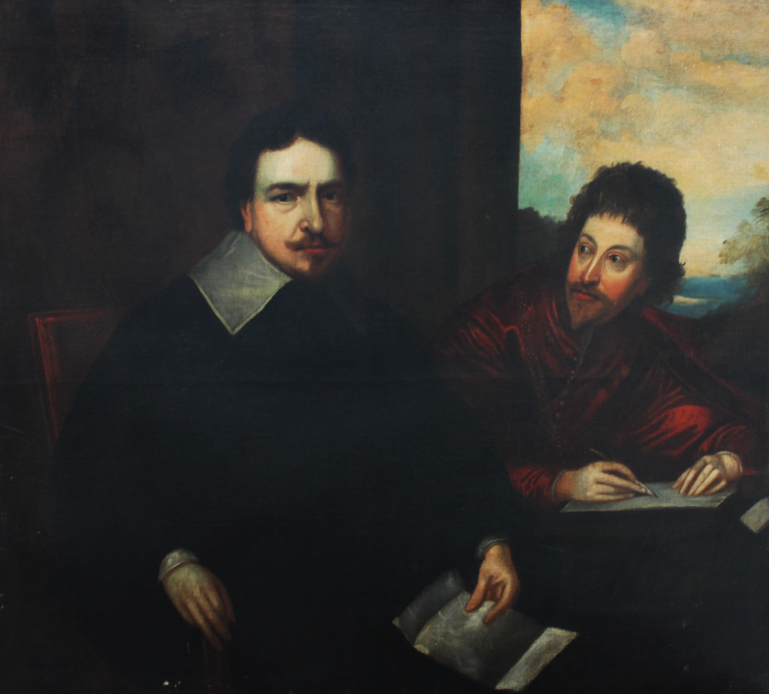 Appraisal: After Sir Anthony van Dyck Portrait of Thomas Wentworth st