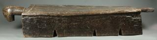 Appraisal: Senufo Bed Ivory Coast A wooden bed Ivory Coast Senufo