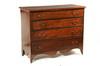 Appraisal: CHEST OF DRAWERS - Period Hepplewhite four drawer chest of