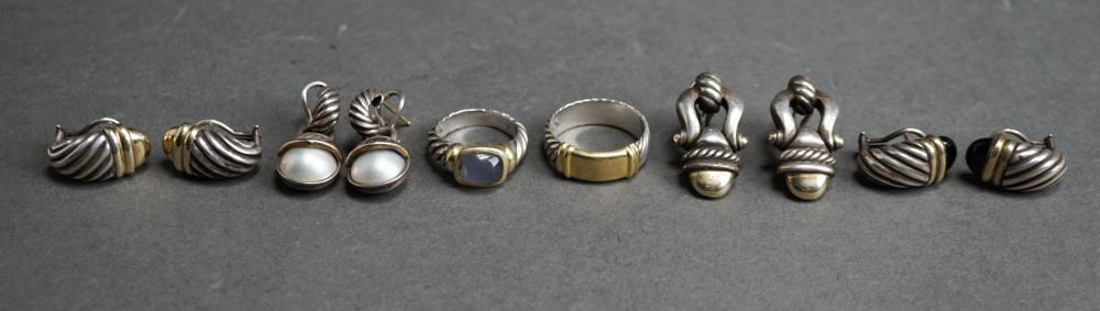 Appraisal: Group of David Yurman Jewelry consisting of two rings and