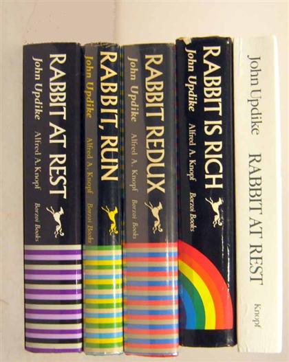 Appraisal: vols Updike John Rabbit Books - Signed Copies Rabbit Run