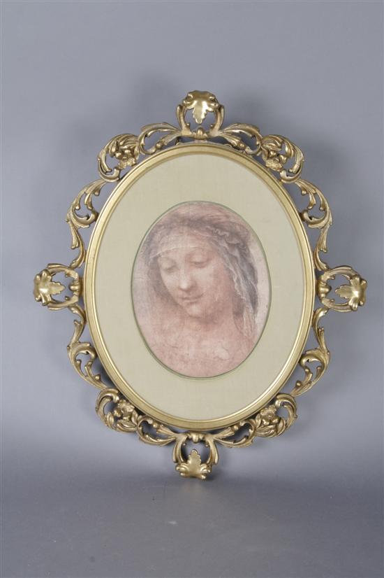 Appraisal: A Giltwood Frame Height x width inches