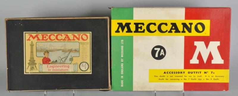 Appraisal: Lot of Meccano Erector Set Toys Description English Includes one