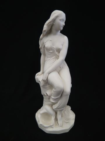 Appraisal: Minton Parian Fgiurine Miranda by John Bells seated girl excellent