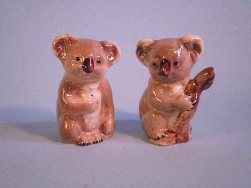 Appraisal: Beswick A koala bear on a branch and another koala