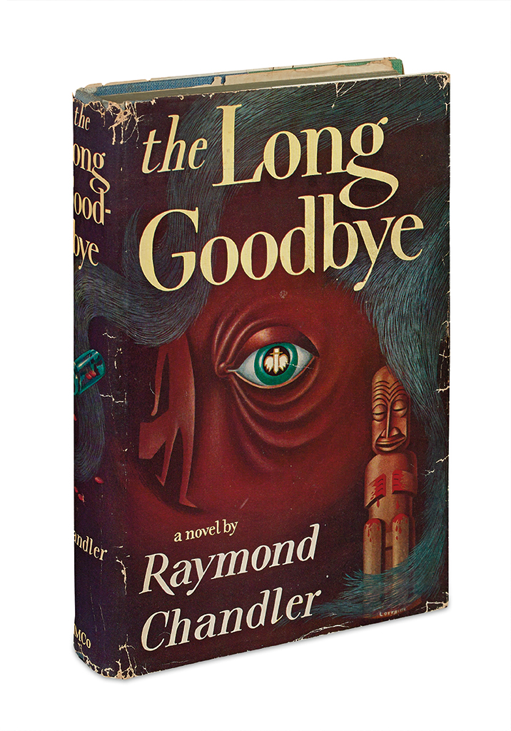 Appraisal: CHANDLER RAYMOND The Long Goodbye vo publisher's blue and green