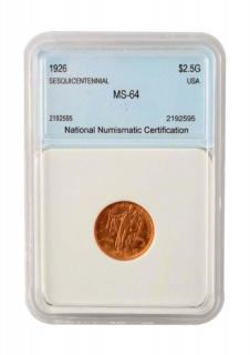 Appraisal: Sesquicentennial Gold Comm NNC MS