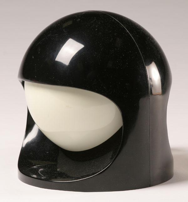 Appraisal: Lightolier Interplay II space helmet light plastic frame with revolving