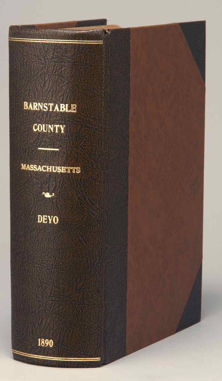 Appraisal: CAPE COD Deyo Simeon L editor History of Barnstable County