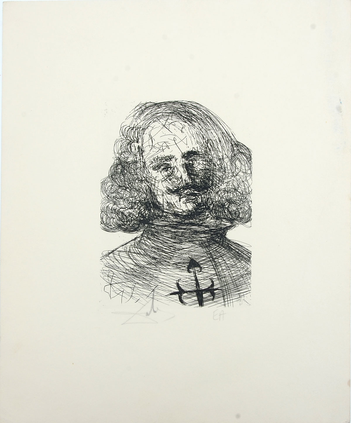 Appraisal: DALI Salvador Spanish - Valasquez from the Spanish Immortals Portfolio