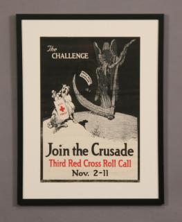 Appraisal: Vintage WW I Red Cross poster World War I era