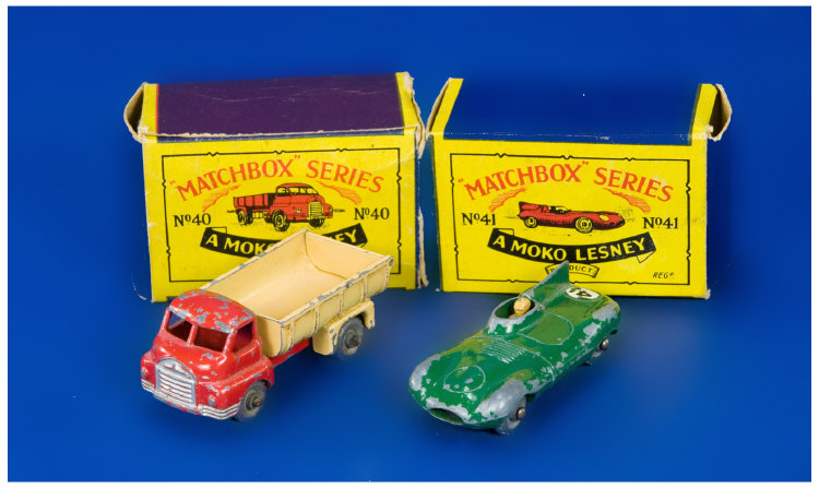 Appraisal: Matchbox - Series Regular Wheels a Bedford Ton Tipper Red