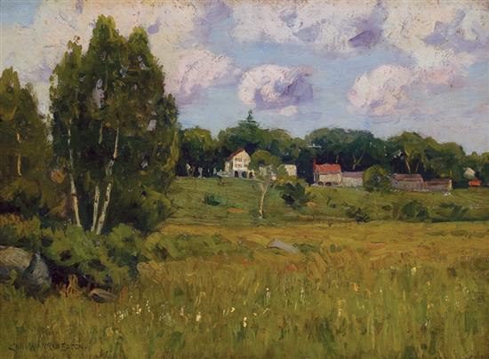 Appraisal: CHARLES WARREN EATON American - Colebrook Meadows Connecticut oil on