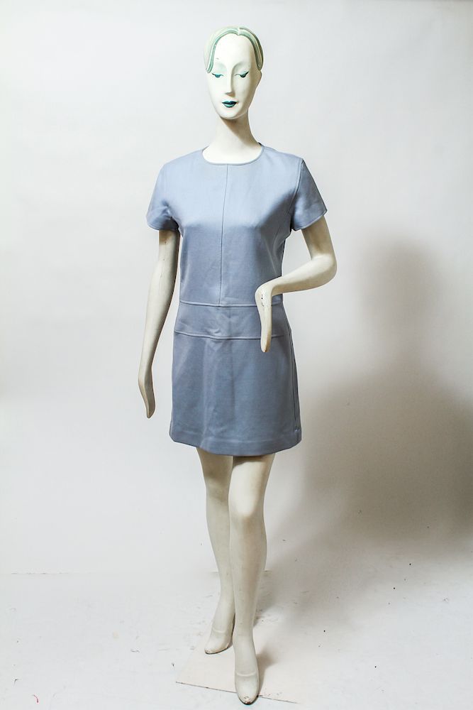 Appraisal: Courreges Ladies' Couture Sky Blue Dress c Courreges Paris ladies'