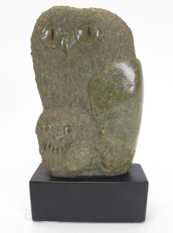 Appraisal: Frank Eliscu American - Owls Sculpture best known for sculpting