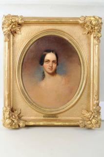 Appraisal: Portrait Of Woman Attributed to Thomas Sully Thomas Sully Pennsylvania