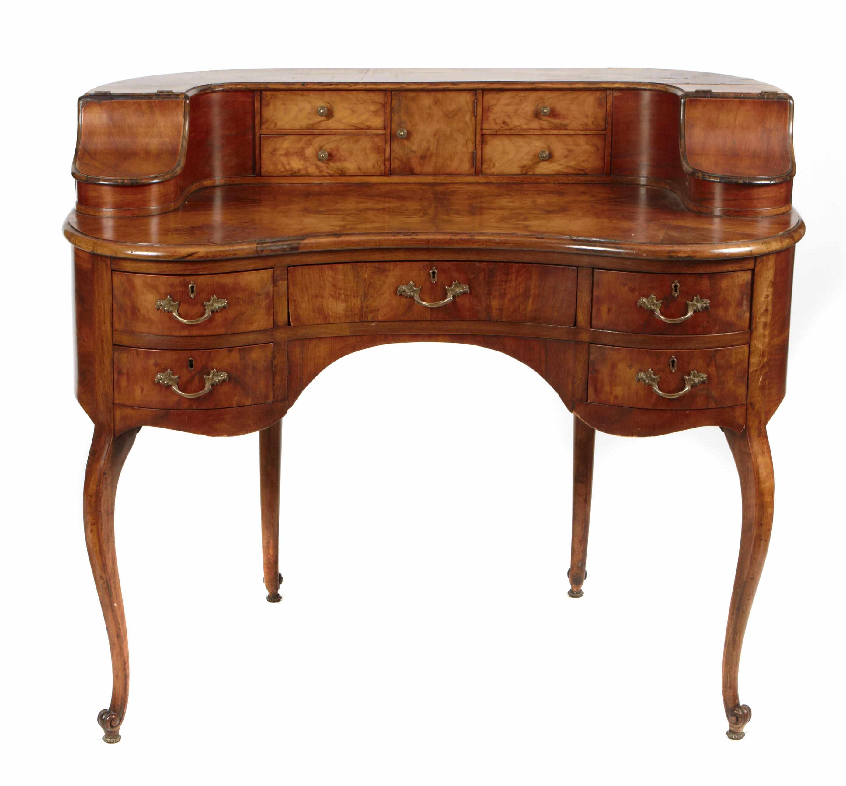 Appraisal: Property of various owners A George III style walnut desk