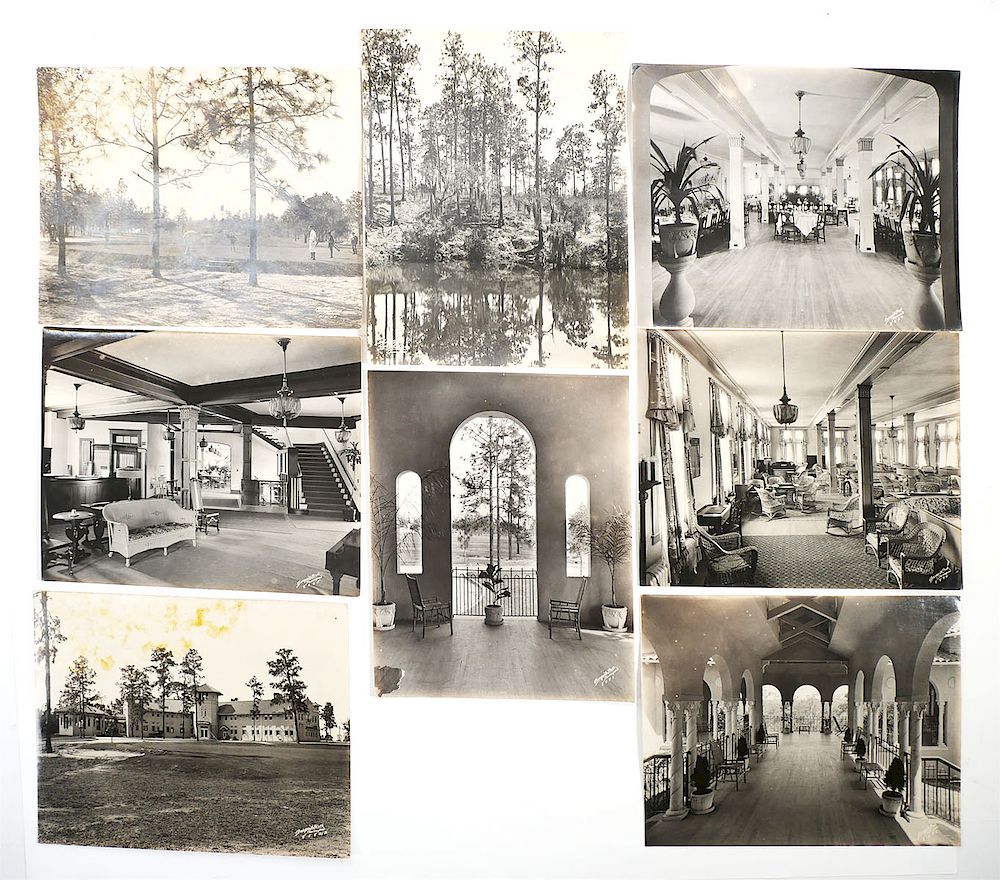 Appraisal: BURGERT BROTHERS Photographs Temple Terrace Lot of eight antique Burgert