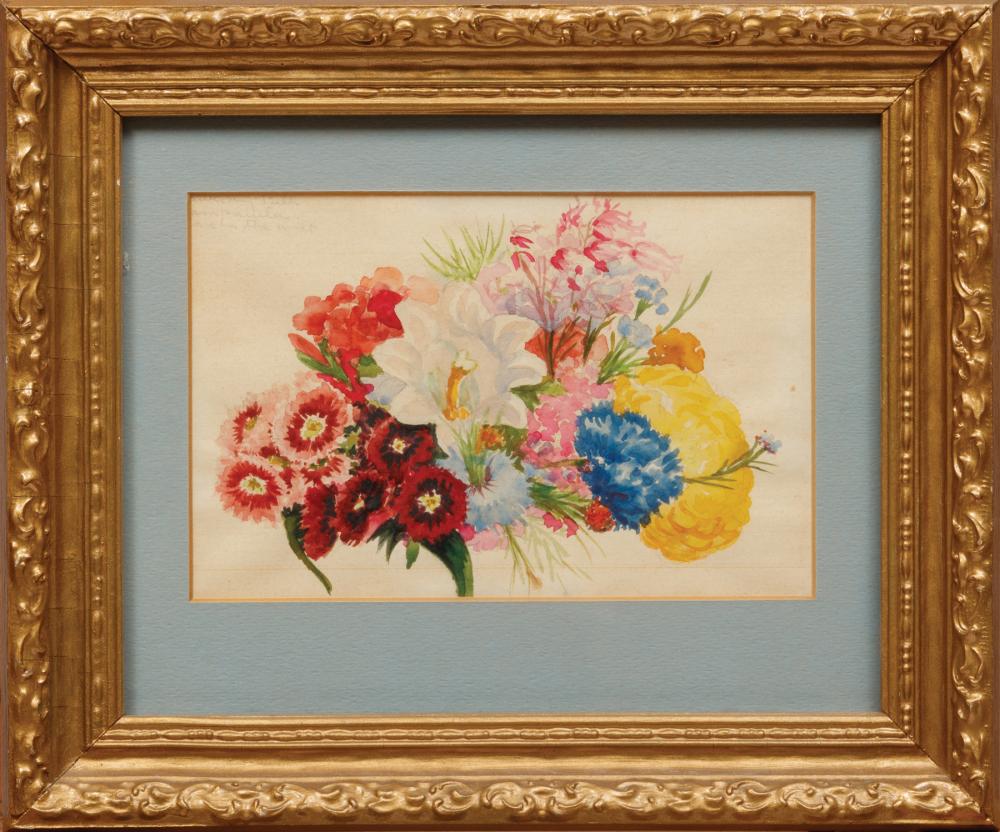 Appraisal: Nell Pomeroy O'Brien American New Orleans - Floral Still Life