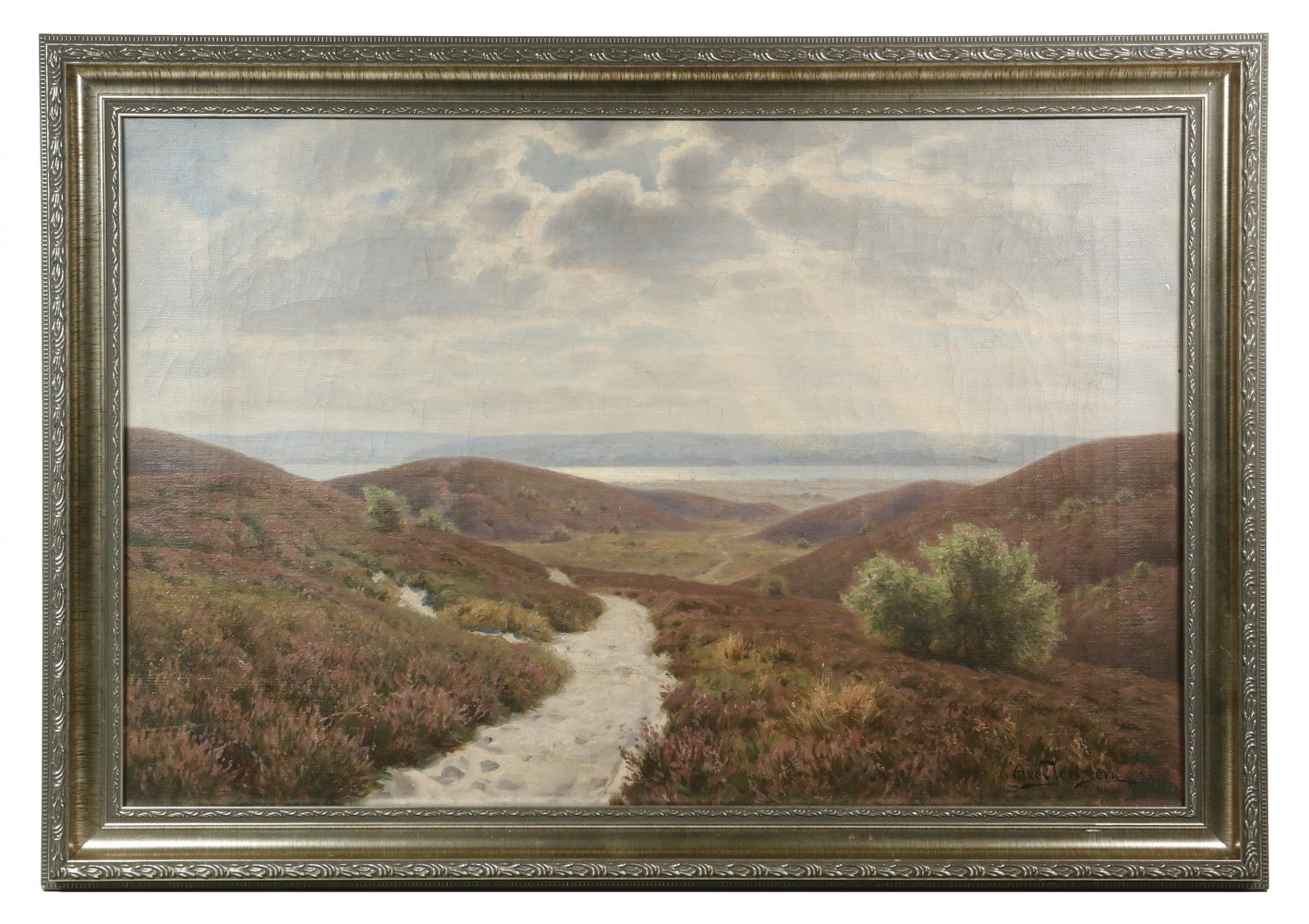 Appraisal: AXEL JENSEN EARLY TH C DANISH-AMERICAN California Landscape with a