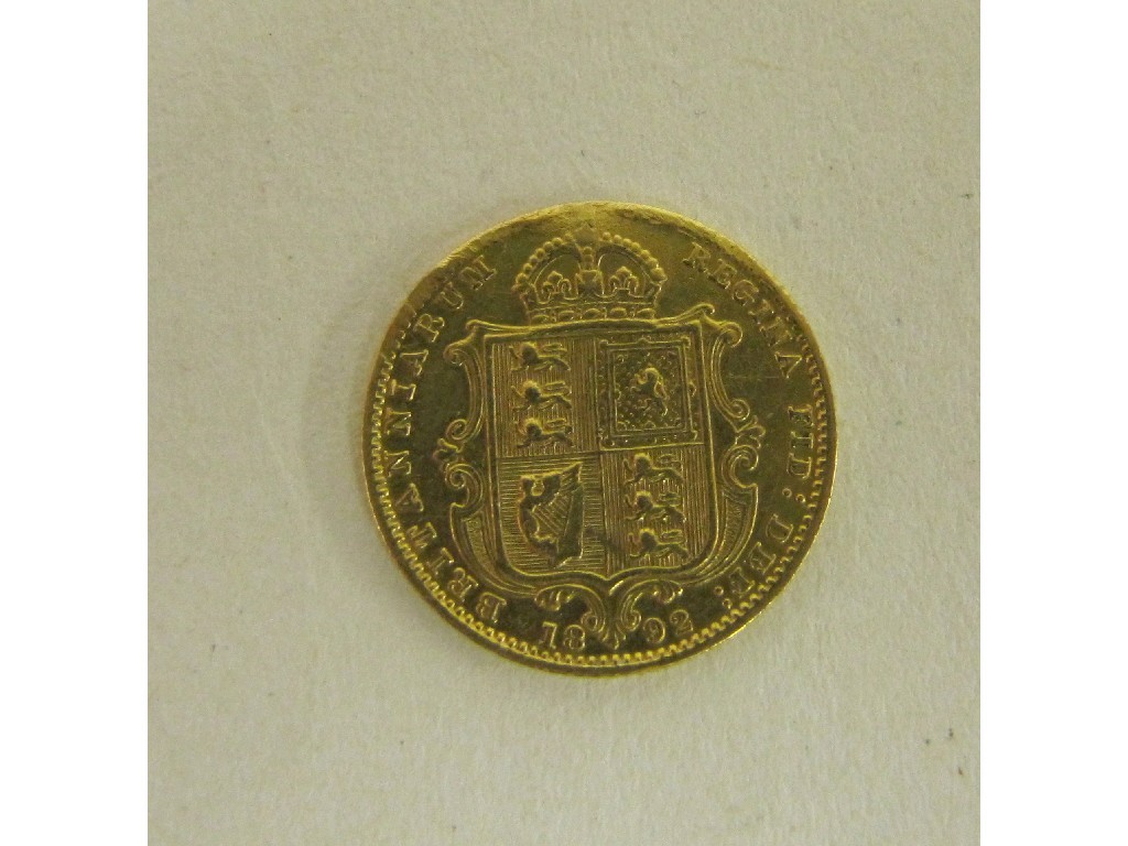 Appraisal: Old Queen Victorian head half sovereign dated