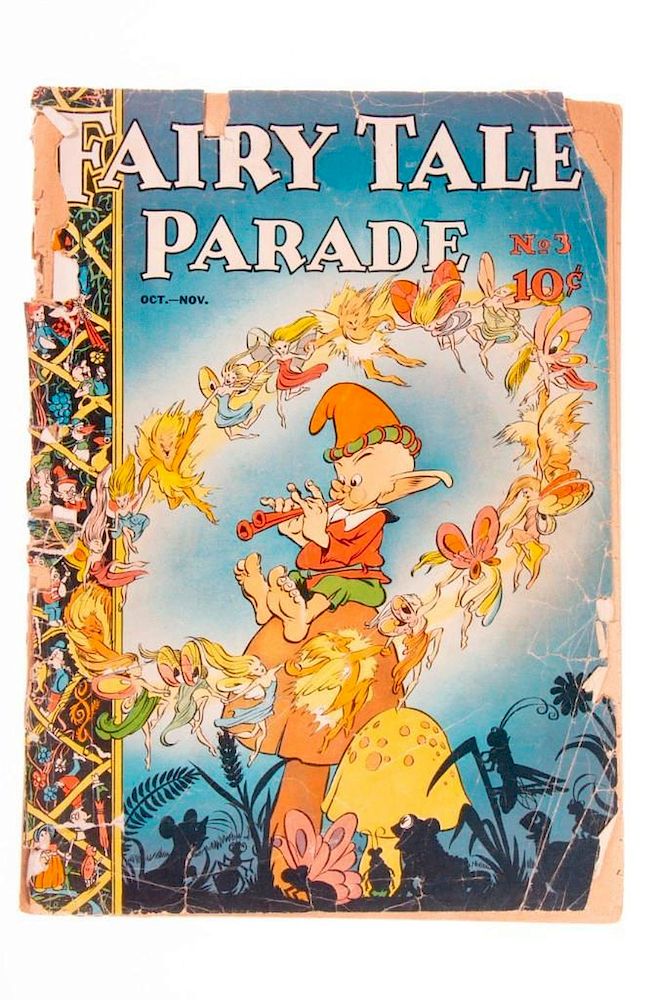 Appraisal: Three Fairy Tale Parade Comics Fairy Tale Parade Oct -Nov