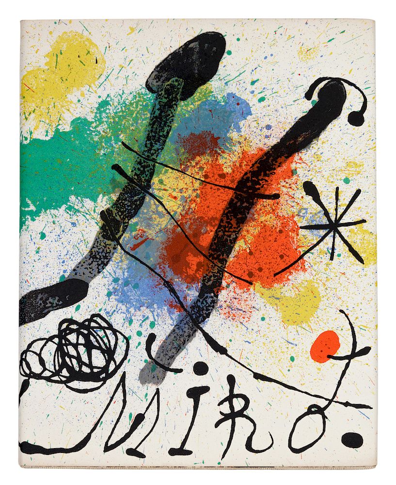 Appraisal: MIRO Joan - ERBEN Walter Joan Miro Monte Carlo LIMITED