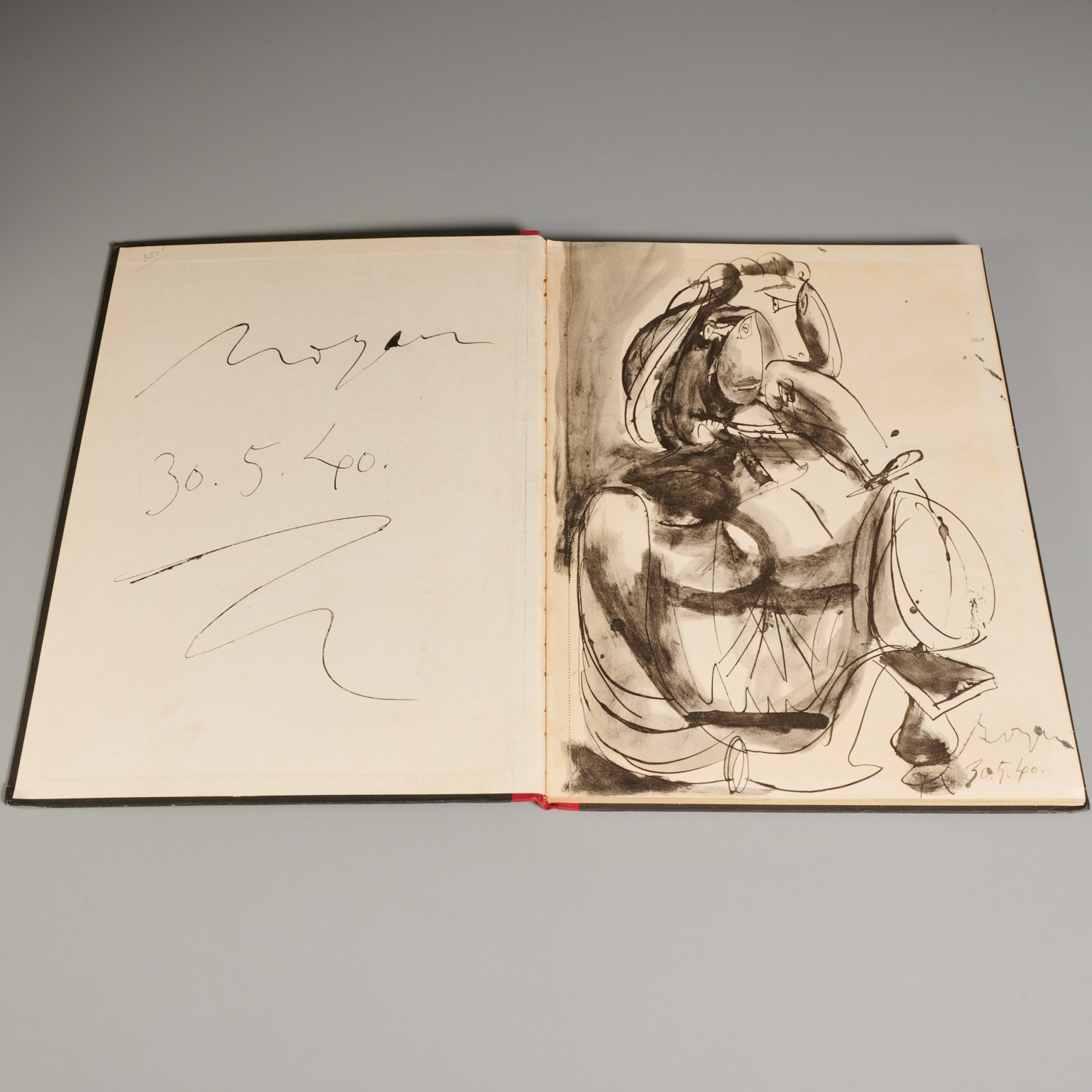 Appraisal: PABLO PICASSO CARNET DE DESSINS Carnet de Royan Cahiers d'Art