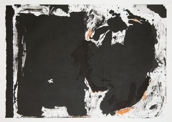 Appraisal: Robert Motherwell - Lament for Lorca B Lithograph printed in