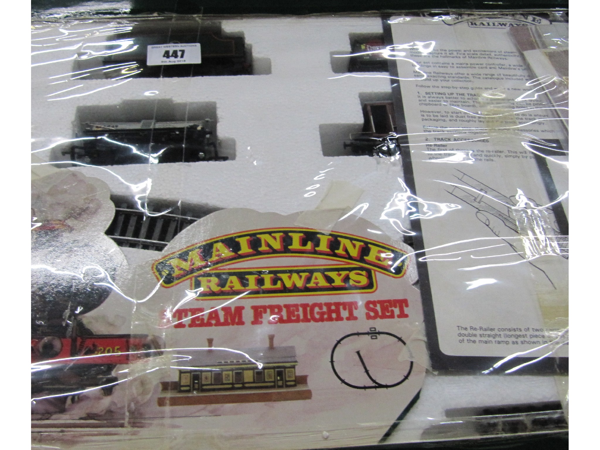 Appraisal: A boxed mainline steam freight set