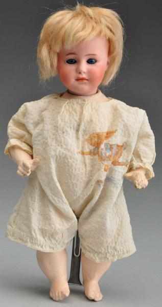 Appraisal: Heubach Character Doll Description German bisque socket head incised with