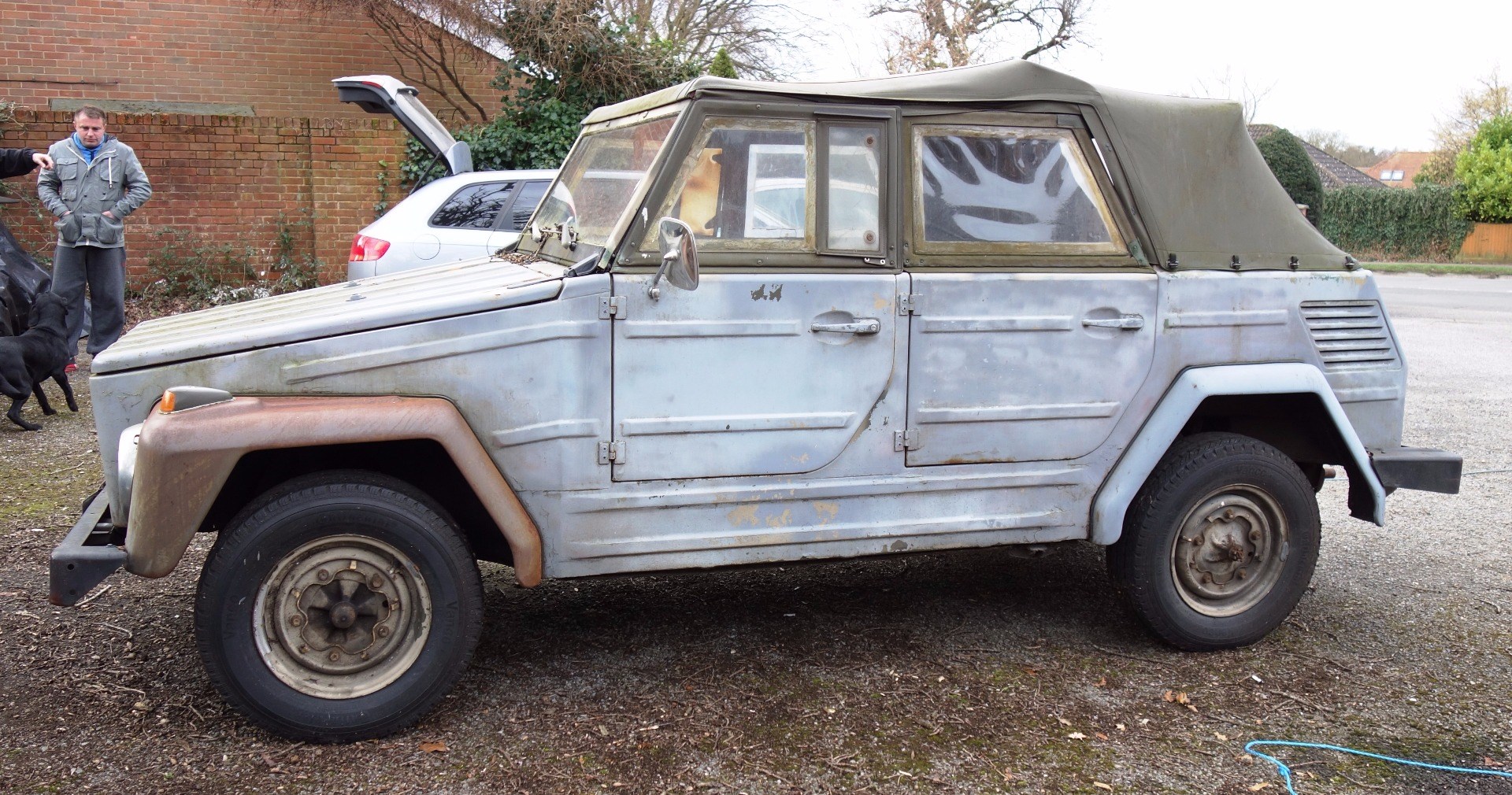 Appraisal: A VW Trekker 'The Thing' left hand drive beige cc