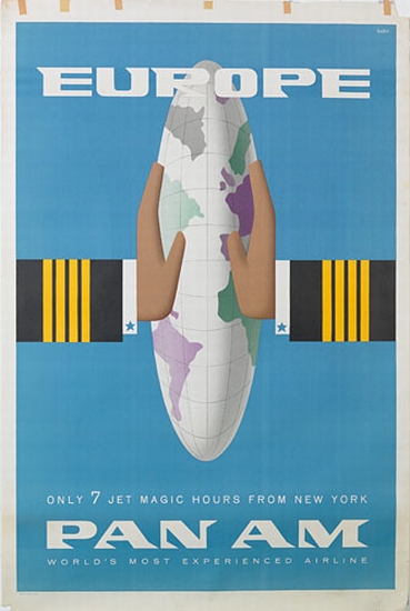 Appraisal: VARIOUS ARTISTS PAN AM Two posters Sizes vary Conditions vary