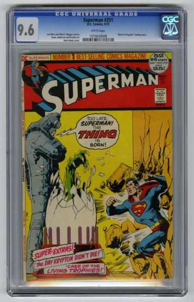 Appraisal: Superman CGC D C Comics Click for full description